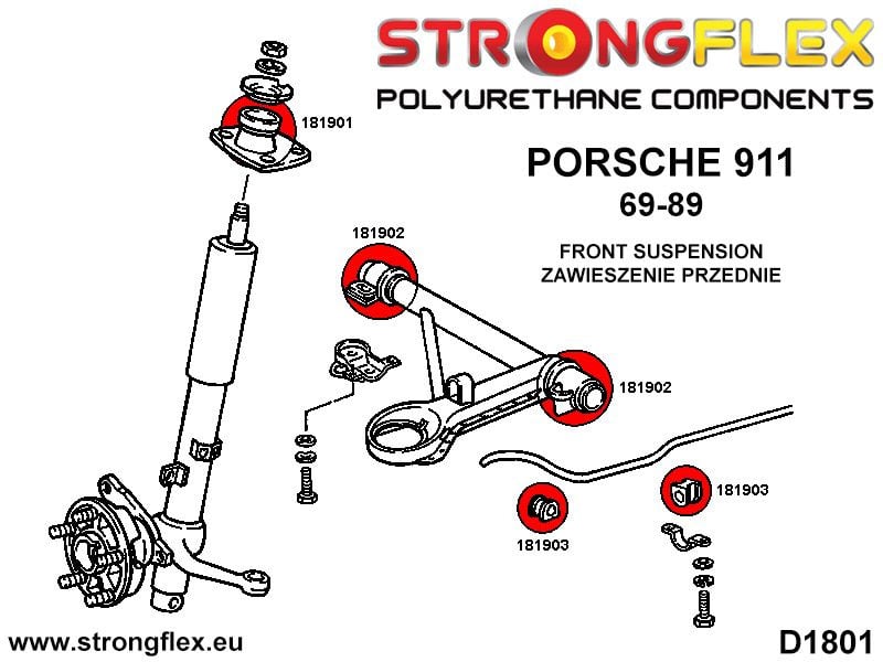 Front upper shock mount SPORT