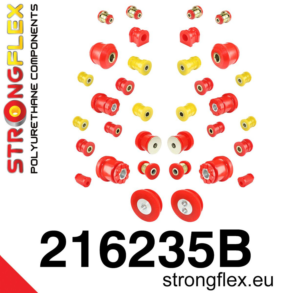 Full suspension polyurethane bush kit