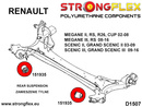 Rear beam bush