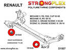 Rear beam bush
