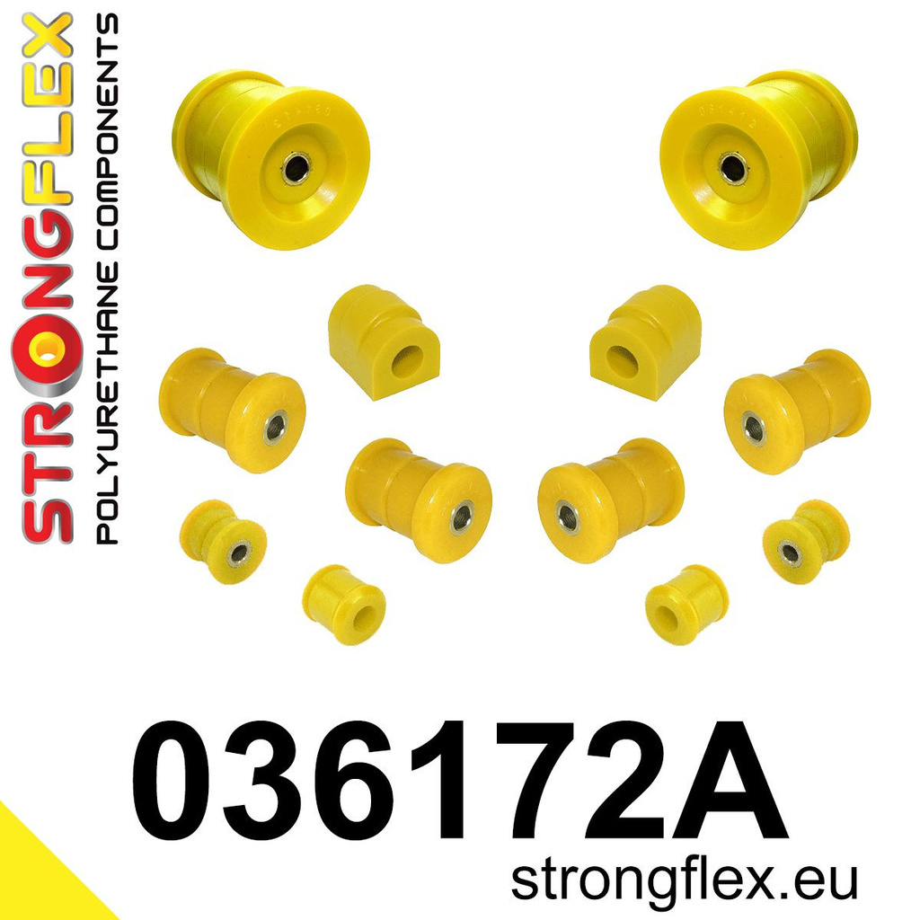 45R フォーティーファイブアール Rear suspension bush kit SPORT - Polyurethane