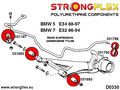 Rear suspension bush kit