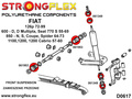 Front wishbone - inner bush SPORT