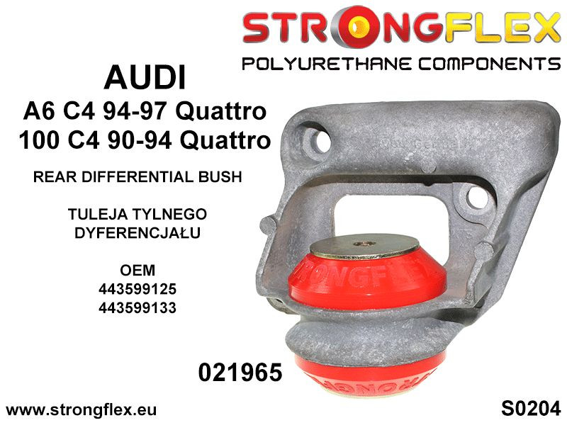 Rear differential - rear bush SPORT