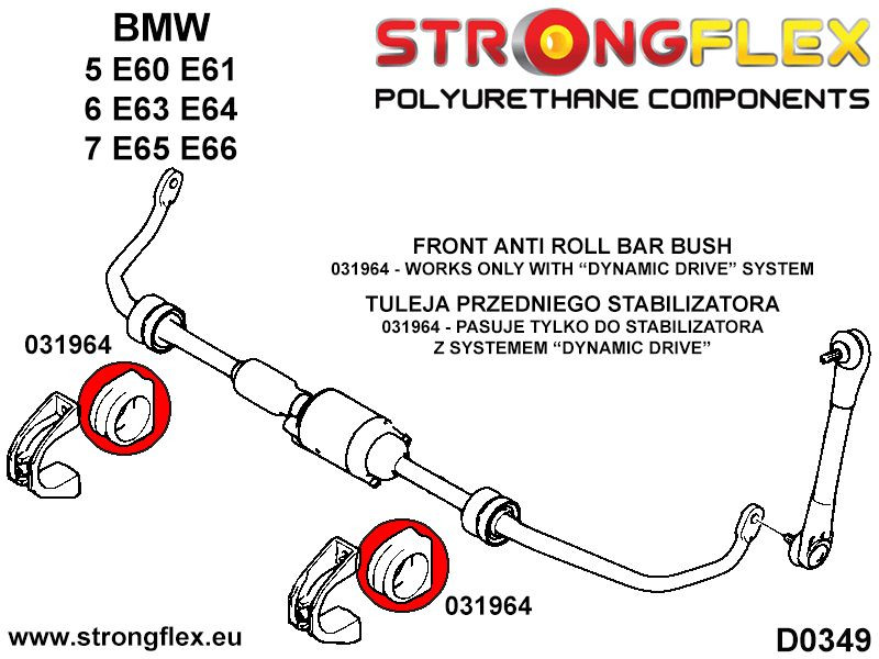 Anti roll bar bush SPORT