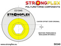 Front lower arm bushes - eccentric 66mm SPORT