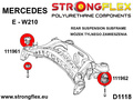 Rear subframe – rear bush