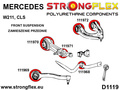 Front upper arm bush SPORT