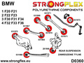 Rear suspension bush kit