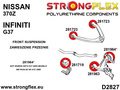 Front suspension bush kit