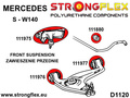 Suspension bush kit SPORT