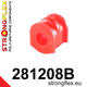 Rear anti roll bar bush