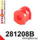 Rear anti roll bar bush