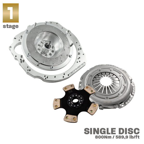 Adapter kit Volvo "White" engine - BMW ZF GS6-53DZ Gearbox