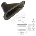Inlet 51mm Black