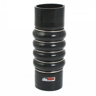 Silicone hose Black Flex Connection 4-Humps 3,125'' (80mm)