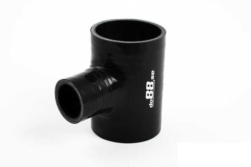 Silicone hose Black T 1,5'' (38mm)
