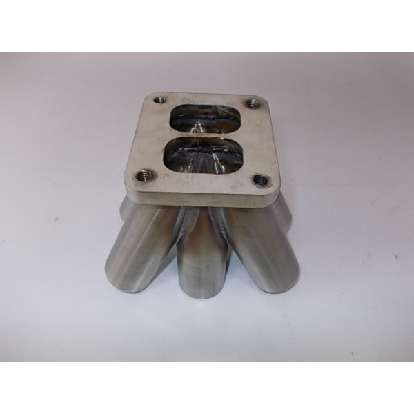 Merge collector 6cyl Stainless Steel 321L - T4 twin-entry