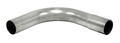 Bent exhaust tube 90° 5" Stainless (127mm)