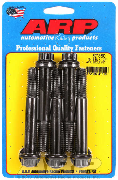 ARP Bolt Kit 1/2-13 x 3.500 Black Oxide 12PT
