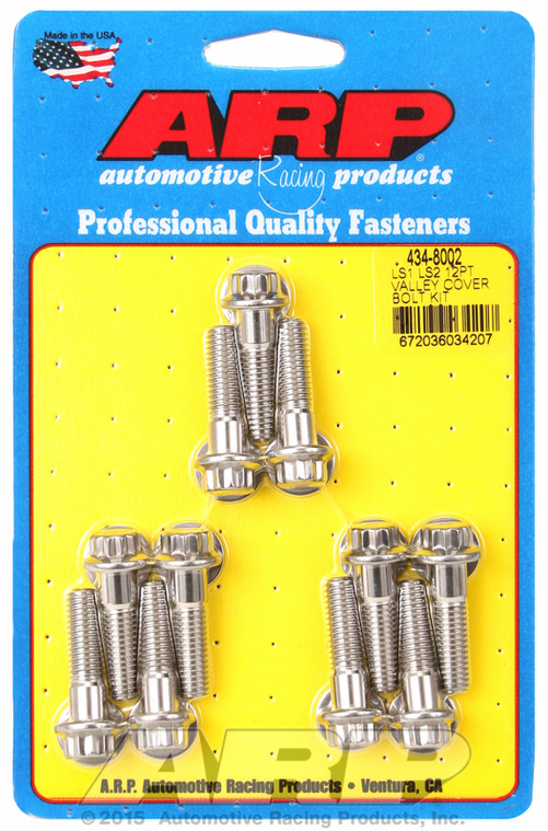 LS1 LS2 SS 12pt valley cover bolt kit