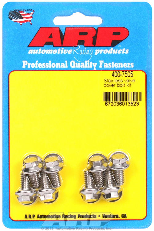 SS valve cover bolt kit