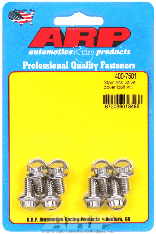 SS valve cover bolt kit