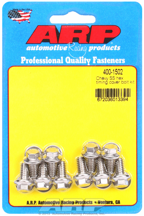Chevy SS hex timing cover bolt kit