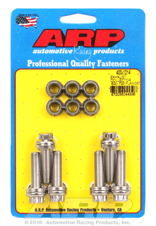 ARP Exhaust Collector Flange Bolt Kit 0.600-0.725"