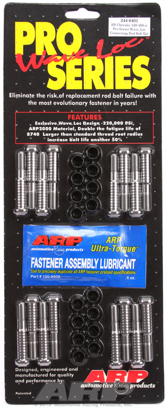 SB Chrysler pro wave-loc rod bolt kit