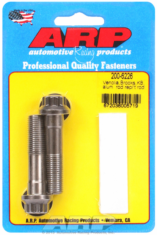 Venolia Brooks & KB alum rod repl't rod bolts