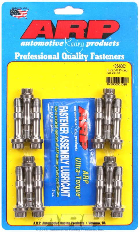 Buick V6 90° rod bolt kit