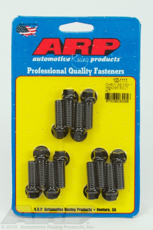 ARP Header Bolt Kit Chevy SB Hex
