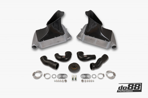 Porsche 911 Turbo (997.2) Intercooler kit MERA för do88 Y-Rör