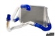 SAAB 9-3 2.0T 2003- Intercooler Kit Blue hose