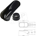 Inlet 63+76mm Black