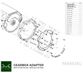 ADAPTER PLATE BMW V8 M60 M62 S62