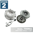 PMC STAGE 2 BMW M50 S50 M52 S52 M54 S54 - BMW N54 - 215mm / 8.46"