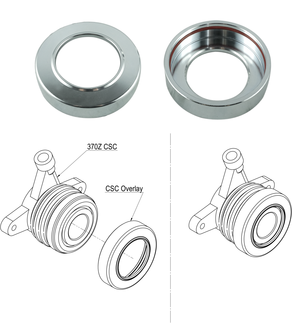 PMC RACE STAGE 3 GM Chevrolet LS - Nissan 350Z Z33 370Z Z34 - 184mm / 7.25" (P)