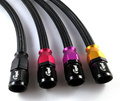 An4 hose end - 180 °