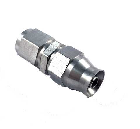 Stainless Steel Brake and Clutch Fitting Adapter AN3-3AN AN-3 to AN3-3AN AN-3 45-degree Elbow Male Thread Flare Bulkhead