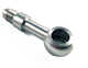 Banjo straight long AN4 (12mm) Stainless Steel