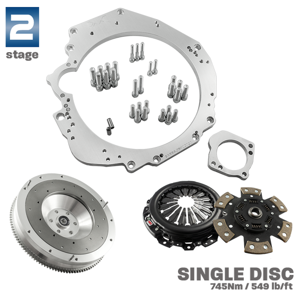 PMC STAGE 2 Ford Barra - Nissan 350Z Z33 370Z Z34 - 250mm / 9.84"