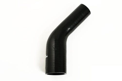Silicone hose 45 degree 2,5-3" (63-76mm)