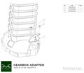 PMC Adapter Kit Toyota JZ - Mazda RX-8 - 240mm / 9.45"