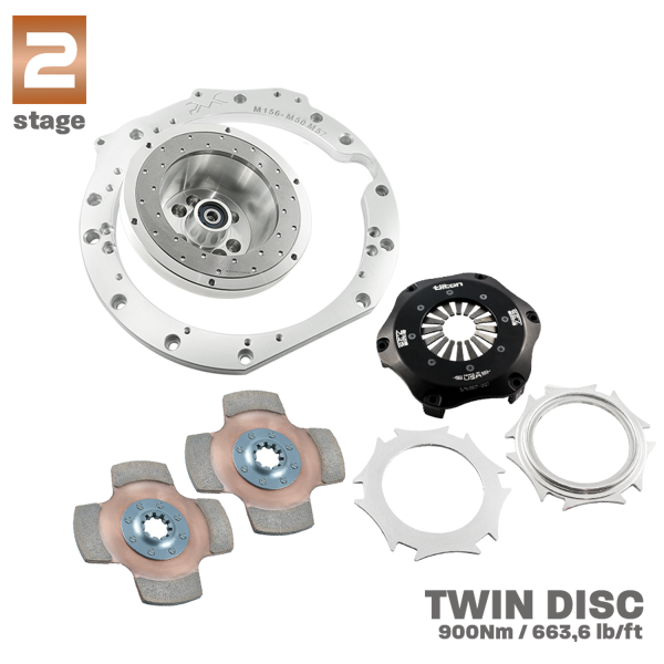 PMC RACE STAGE 2 Mercedes-Benz M156 - BMW M50 S50 M52 S52 M54 - 184mm / 7.25" (P)