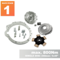PMC RACE STAGE 1 Mercedes-Benz M104 - BMW M57N HGD JGA - 240mm / 9.45"