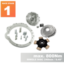 PMC RACE STAGE 1 Mercedes-Benz M104 OM605 OM606 - BMW M57N HGD JGA - 240mm / 9.45"
