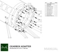 PMC Adapter Kit Mercedes-Benz M113 - BMW M50 S50 M52 S52 M54  - 184mm / 7.25"