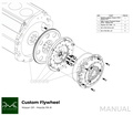 PMC Adapter Kit Nissan SR - Mazda RX-7 FD - 240mm / 9.45"